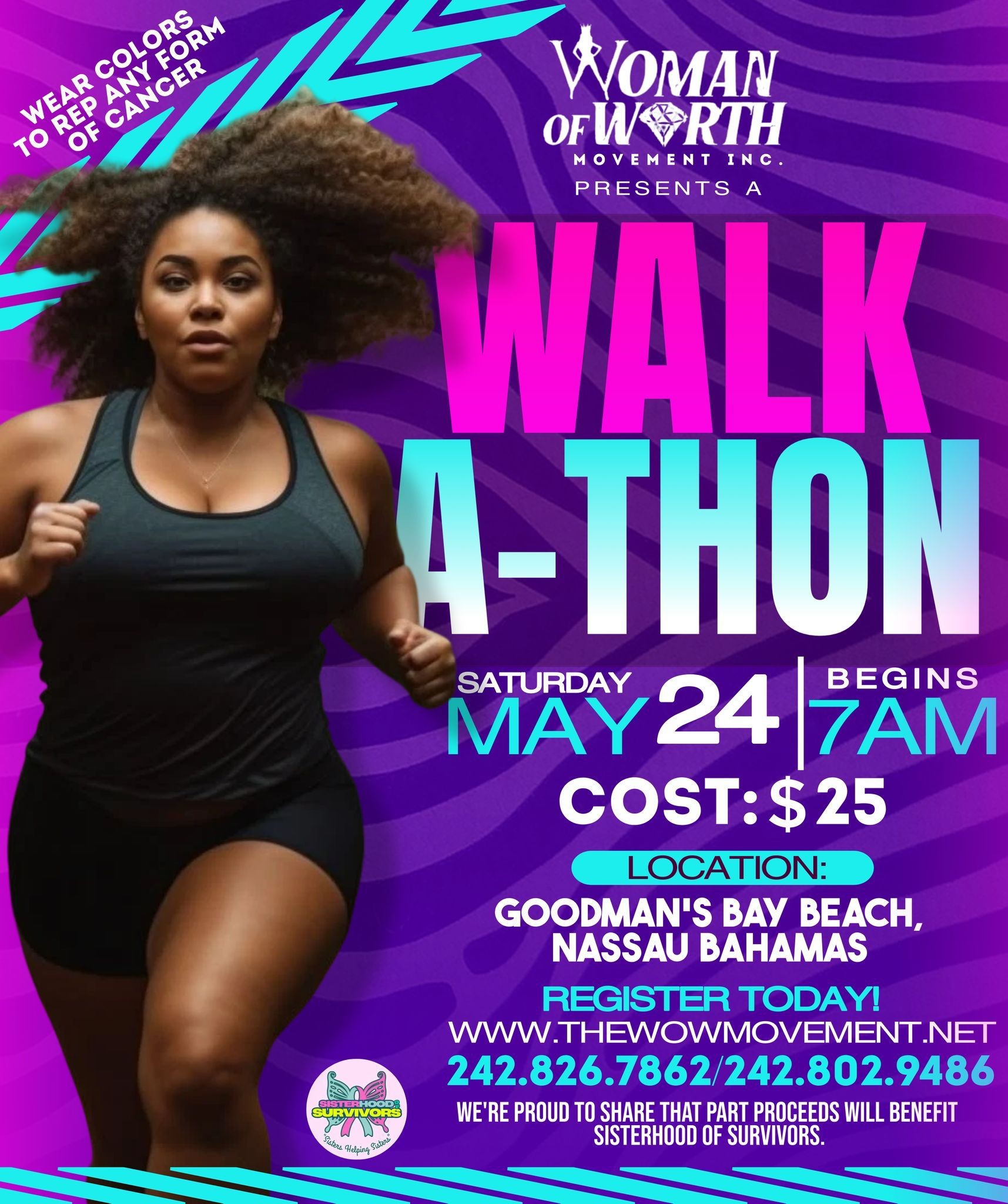 walk a thon 2024 conference flyer